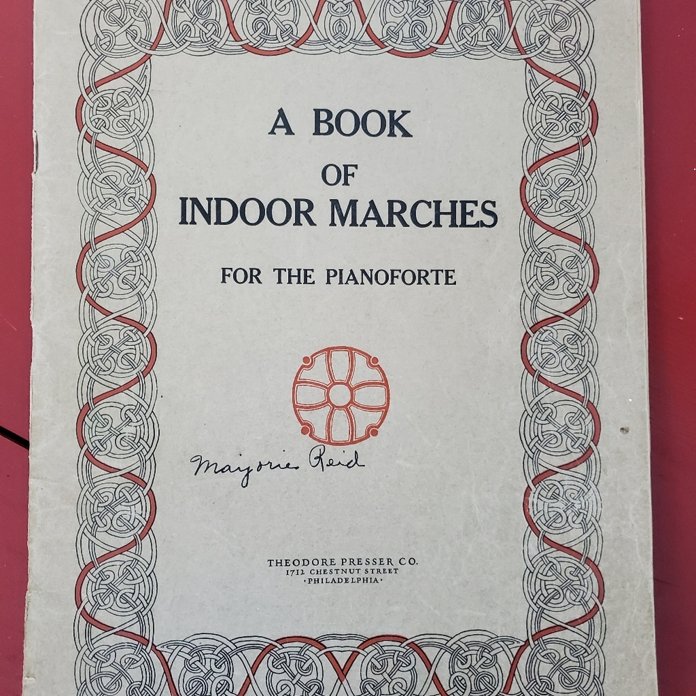 A Book of Indoor Marches, by Theodore Presser Co.